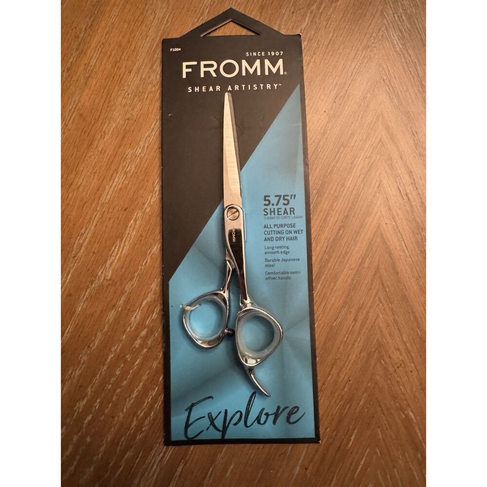 Fromm - Shear Artistry - 5.75” Shears - Explore - All Purpose Wet And Dry Cuts